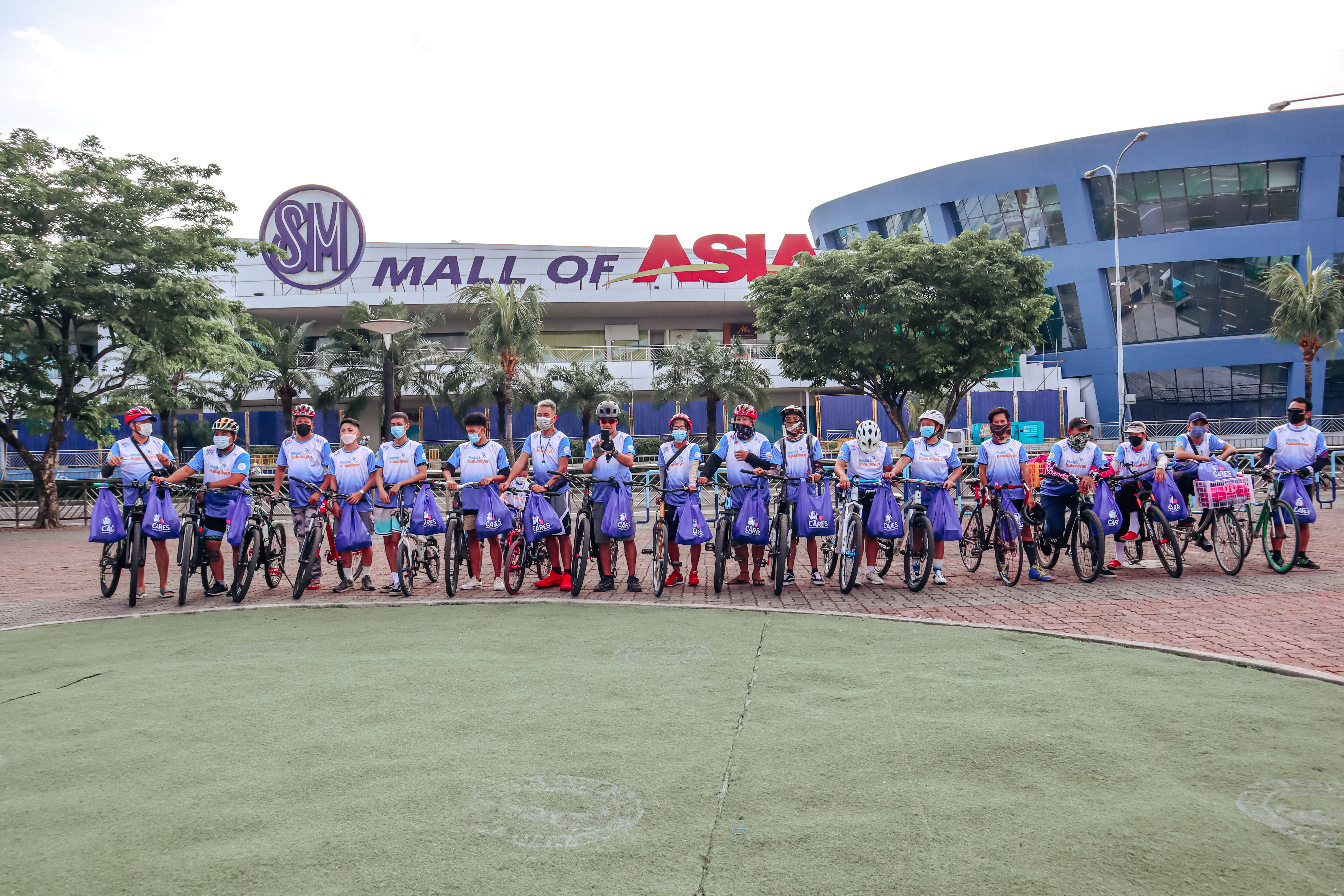 JCI Manila with Group of Volunteered Bikers